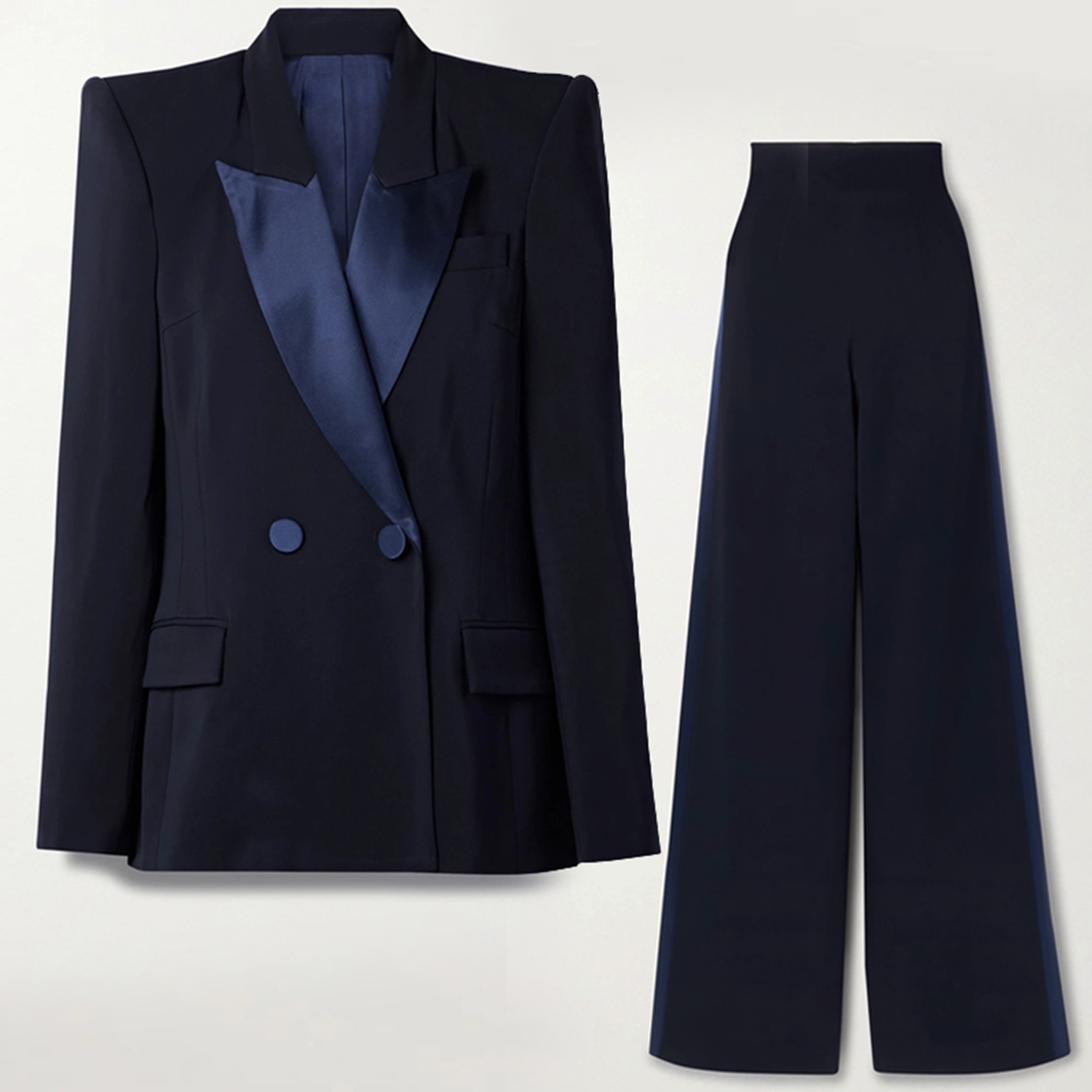 Allingentle Deep Blue Lapel Wo - Womens Blazer recension och pris