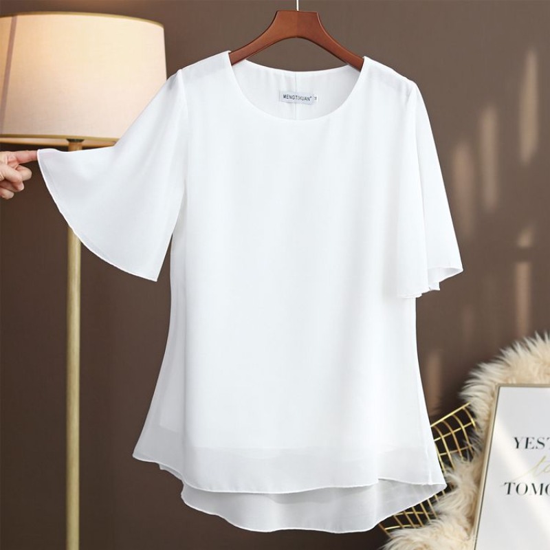 Elegant Plus Size Silk Blouse  - Silk Blouse recension och pris