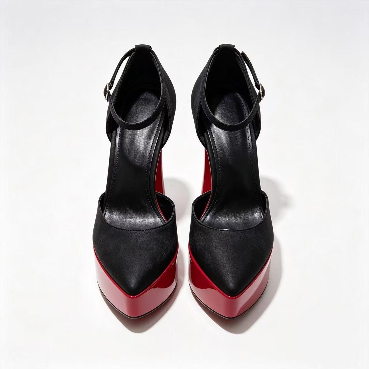 Women Satin Pointed Toe Platfo - Formal Dress recension och pris