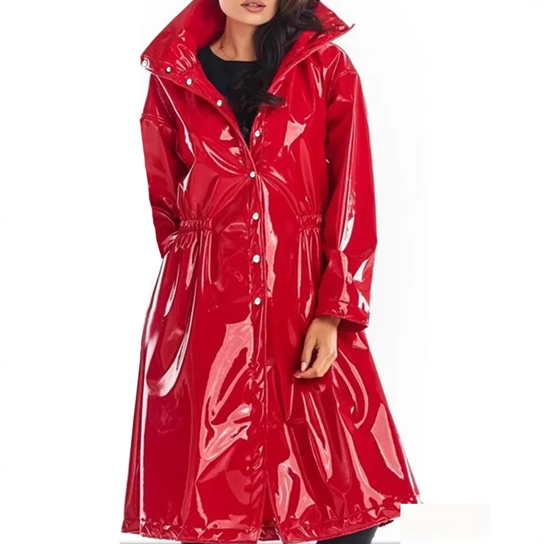 Adults Womens Long Trench Coat - Womens Blazer recension och pris
