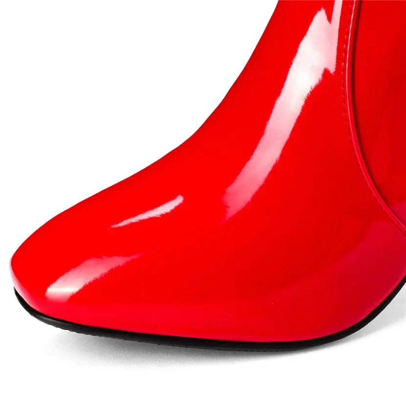 Red White Patent Leather Women - Women'S Red Formal Wear recension och pris